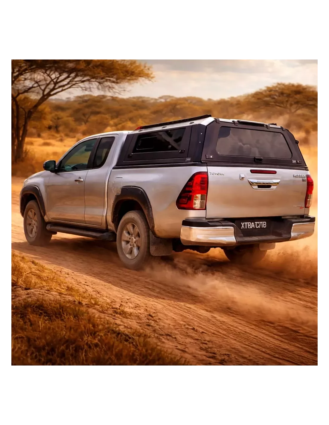 Hard Top aluminium Ranger-Offroad Traveller Hilux Xtra Cab 2015+