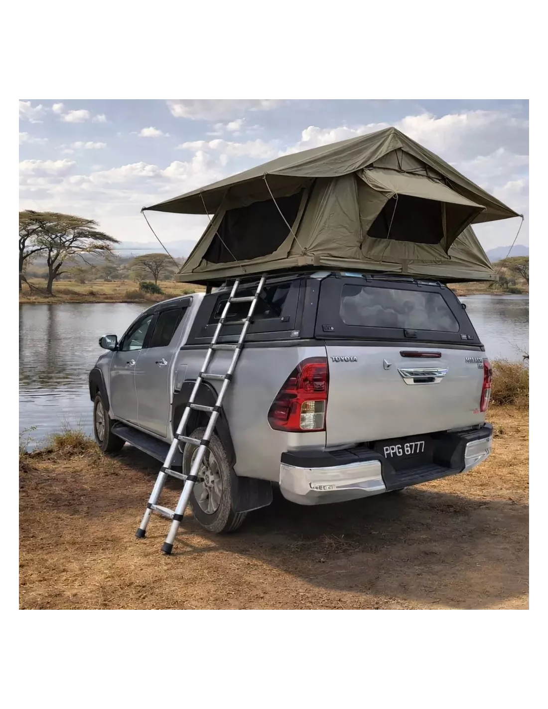 Hard top aluminium ranger-offroad reiziger TOYOTA HILUX 2015+