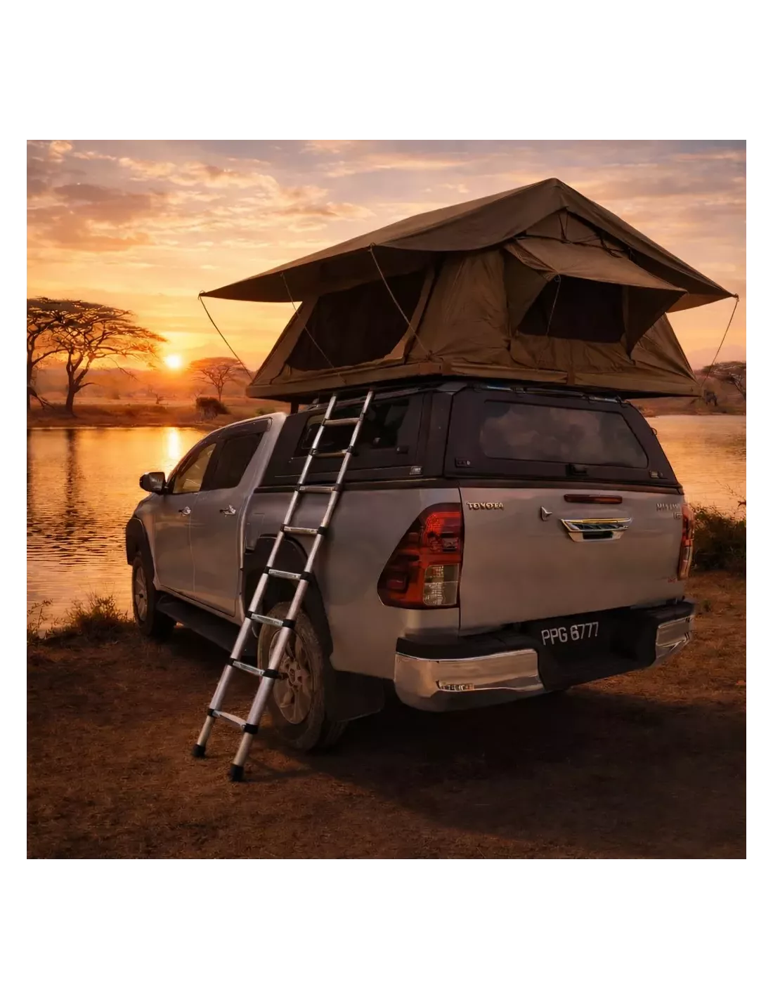 Hard top aluminium ranger-offroad reiziger TOYOTA HILUX 2015+