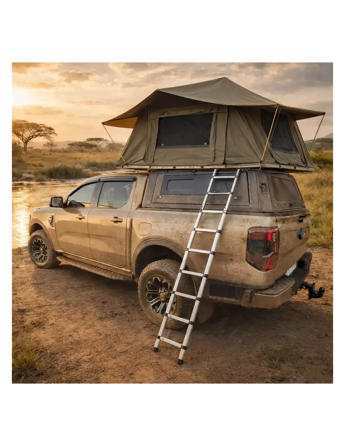 Hard Top Ford Ranger 2023+ Traveller idéal tente de toit