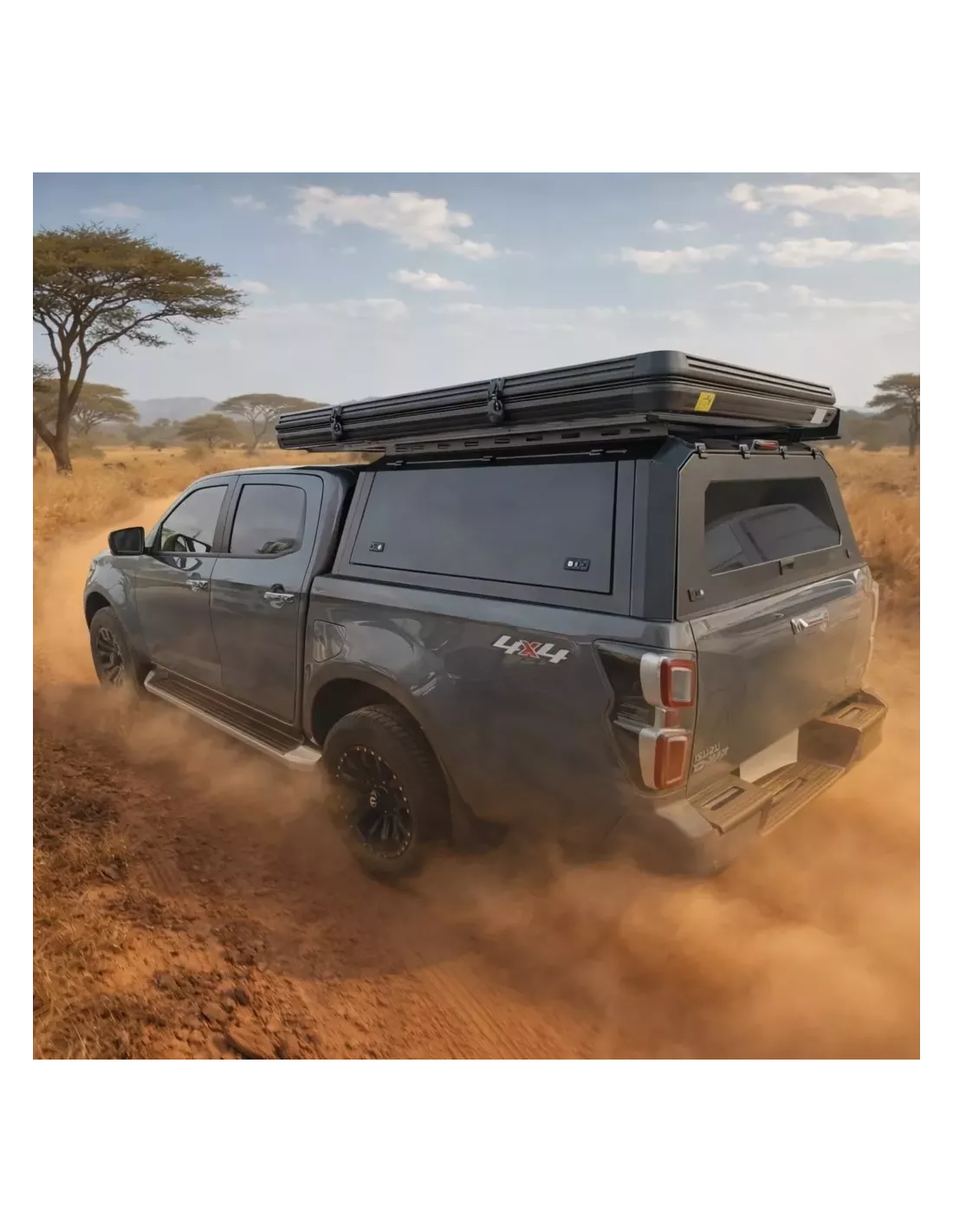 Hard Top Aluminium Isuzu D-Max 2012+ Crew Cab – Adventurer