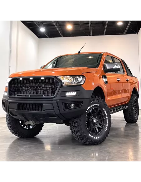 Kit pare-choc type Raptor Ford Ranger 2016-2022 + calandre LED