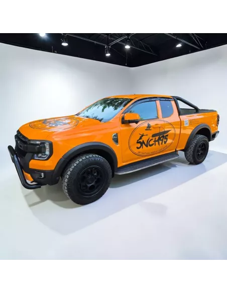Pare-buffle Ford Ranger 2023 noir acier 76 mm