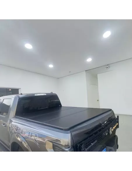 Couvre-benne Ford Ranger 2023+ aluminium pliable 3 volets sécurisé