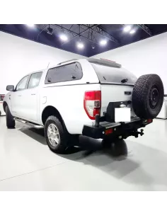 Rear bumper with jerrycan support and Ford Ranger wheel 2012-2022