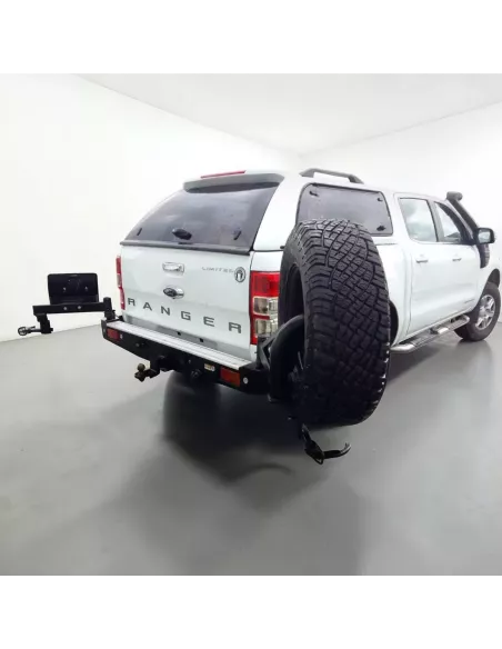 Pare-choc arrière Ford Ranger 2023+ support roue jerrycan