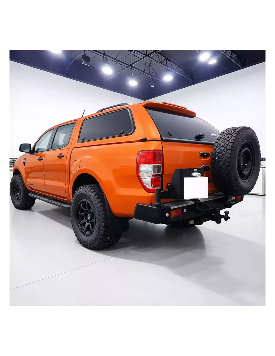 Hintere Stoßstange mit jerrycan Unterstützung und Ford Ranger Rad 2012-2022