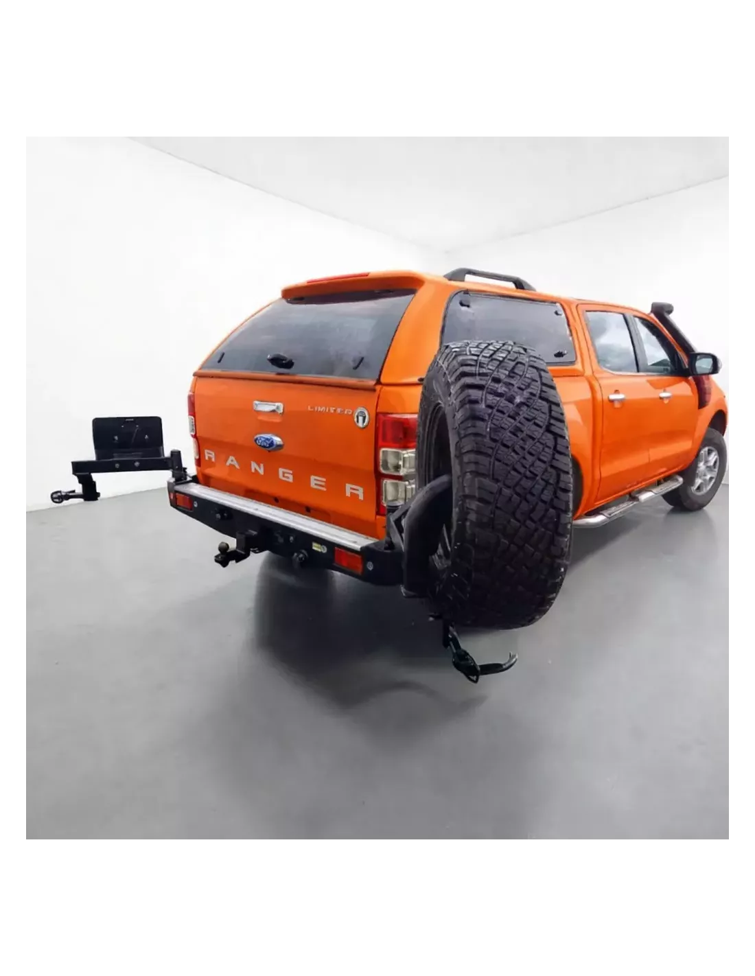 Hintere Stoßstange mit jerrycan Unterstützung und Ford Ranger Rad 2012-2022