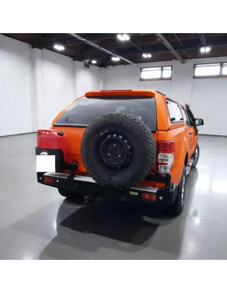 Pare-choc arrière support de jerrycan et roue Ford Ranger 2012-2022