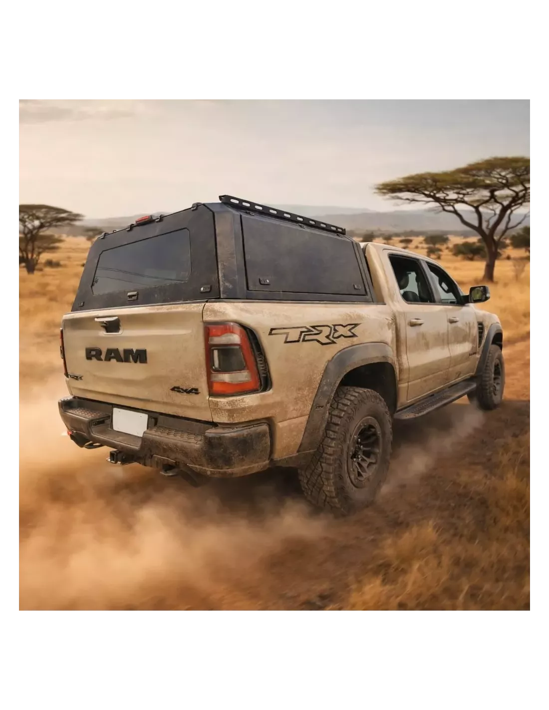 Hard Top Dodge RAM 1500 (2019+) Ranger-offroad Traveler - Sliding Windows