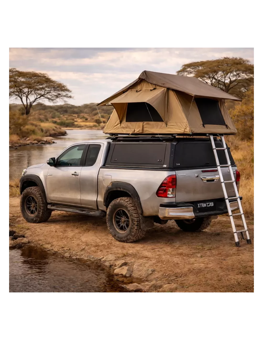 Hard Top Aluminium Ranger-Offroad Reisender Hilux Xtra Cab 2015+