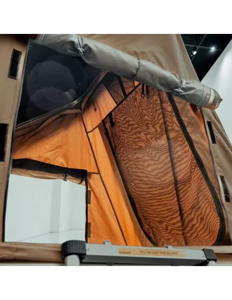 Tente de toit Predator Explorer 210 noir rigide 2 places