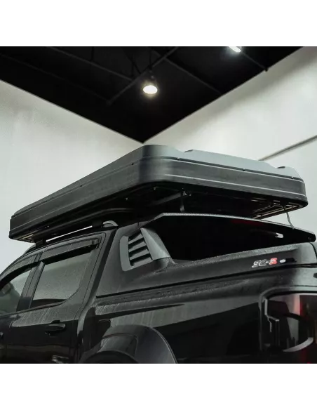 Tente de toit Predator Explorer 210 noir rigide 2 places