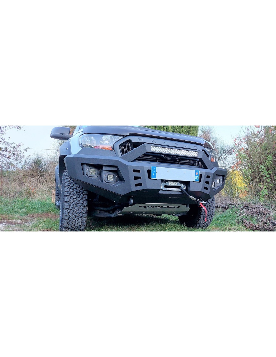 Plaque de protection radiateur Ford Ranger 2012-2022