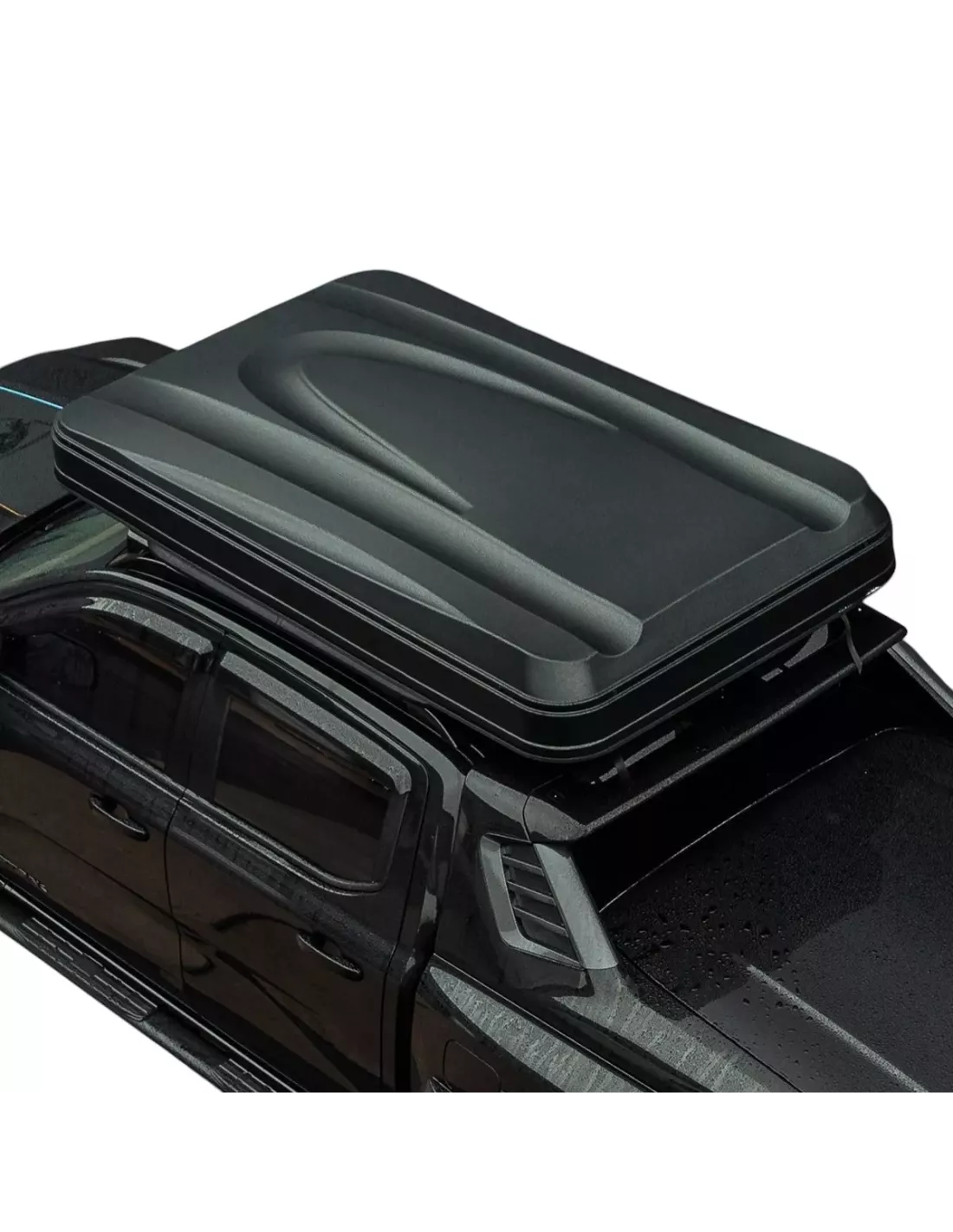 Tente de toit Predator Explorer 210 noir rigide 2 places