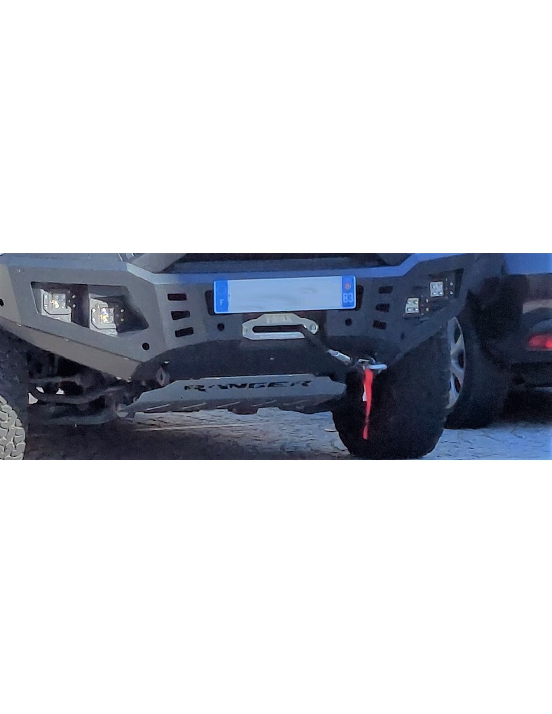 Plaque de protection radiateur Ford Ranger 2012-2022