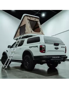 Tente de toit Predator Explorer 210 blanc rigide 2 places 2