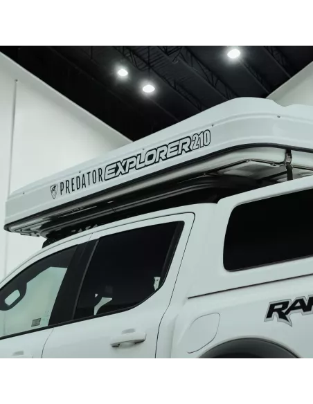 Tente de toit Predator Explorer 210 blanc rigide 2 places