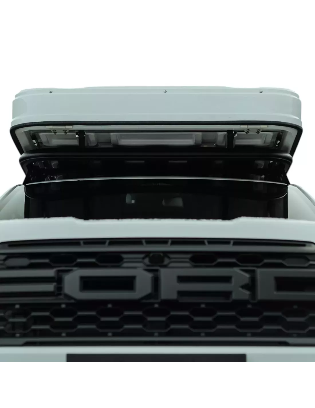 Tente de toit Predator Explorer 210 blanc rigide 2 places