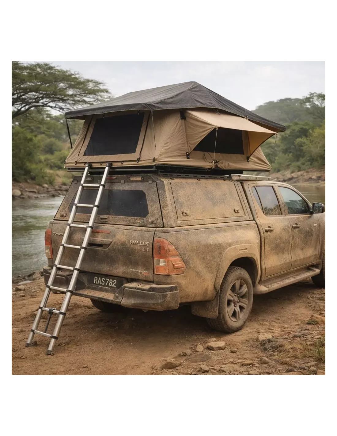 Top Top in alluminio Ranger-offroad Traveley Toyota Hilux 2015+