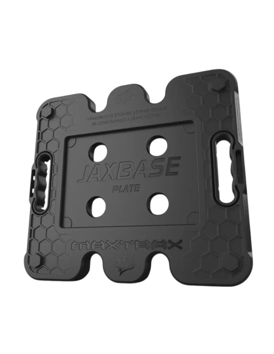 Plaque Jaxbase Maxtrax noire – Base cric Hi-Lift off-road