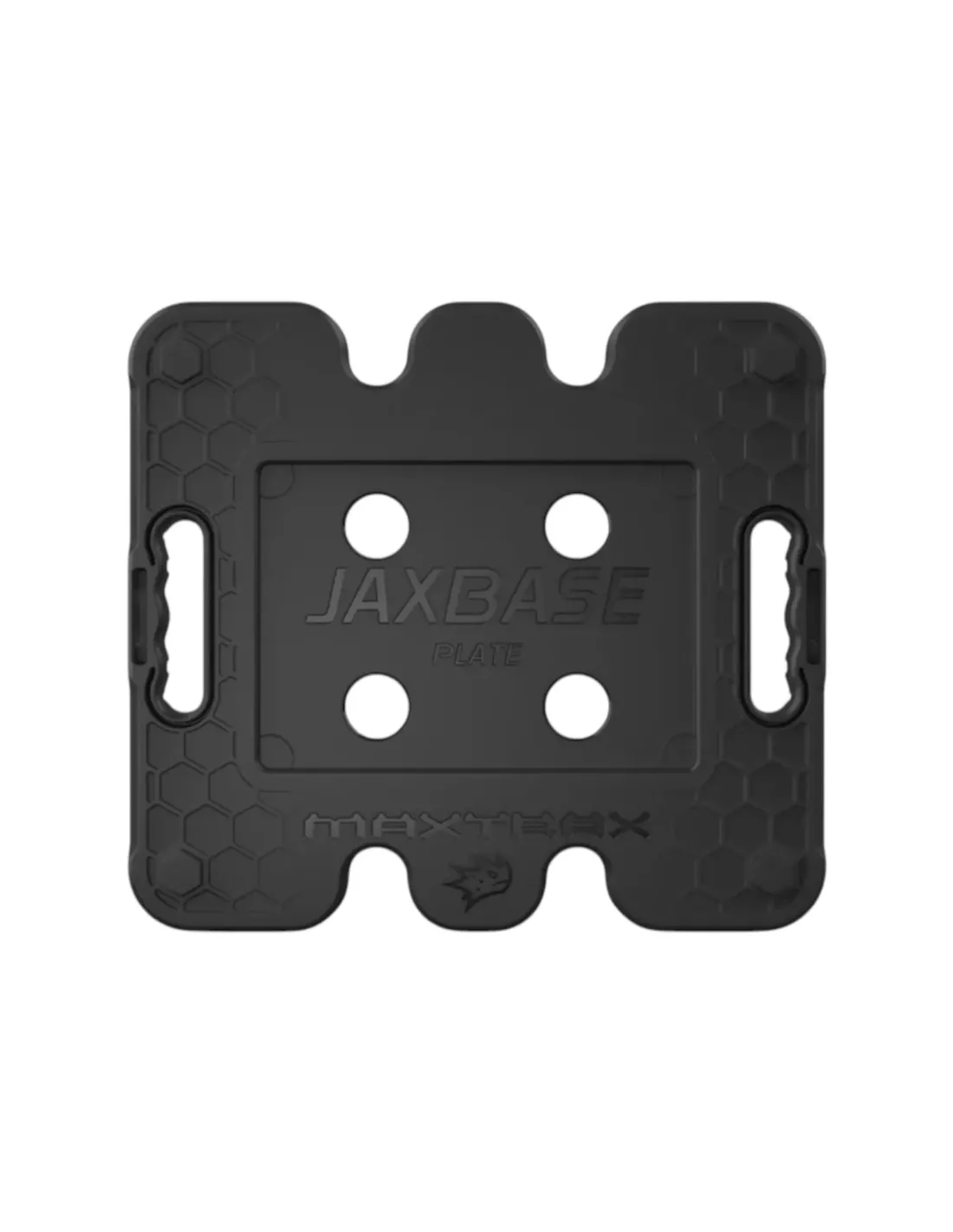Plaque Jaxbase Maxtrax noire – Base cric Hi-Lift off-road
