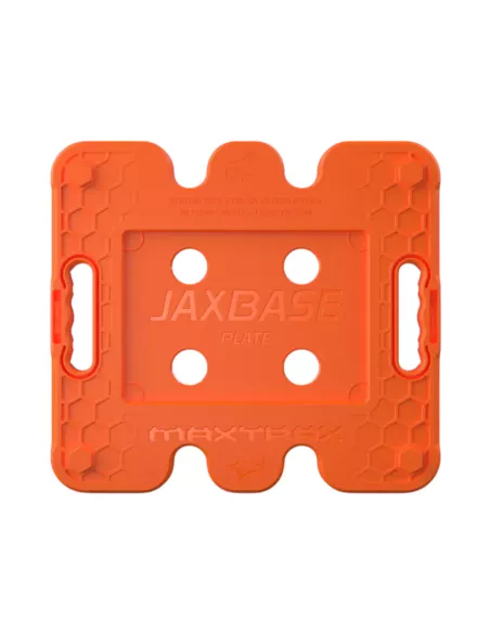 Plaque Jaxbase Maxtrax orange – Base cric Hi-Lift off-road