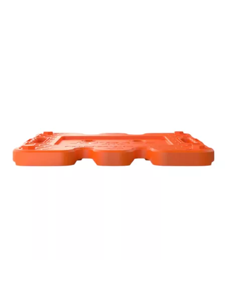 Plaque Jaxbase Maxtrax orange – Base cric Hi-Lift off-road
