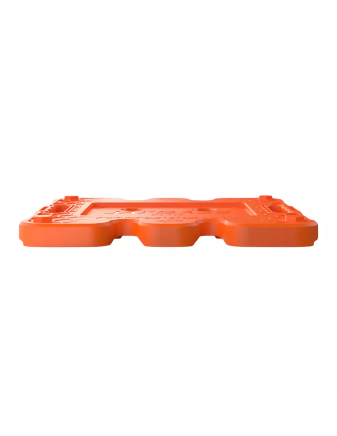 Plaque Jaxbase Maxtrax orange – Base cric Hi-Lift off-road