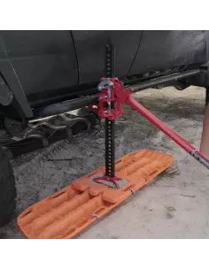 Plaque Jaxbase Maxtrax orange – Base cric Hi-Lift off-road 2