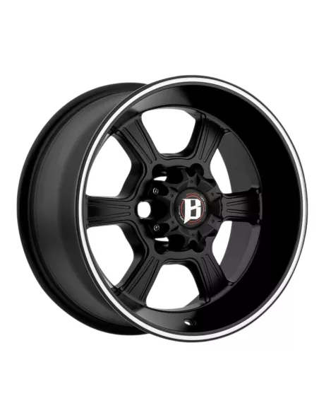 Jante Ballistic 845 Black 8x16 6x139.7 ET0 Off Road
