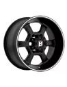 Jante Ballistic 845 Black 8x16 6x139.7 ET0 Off Road