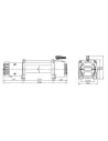 Winch T- MAX MUSCLELIFT EW-12500S (5665KG) 12V