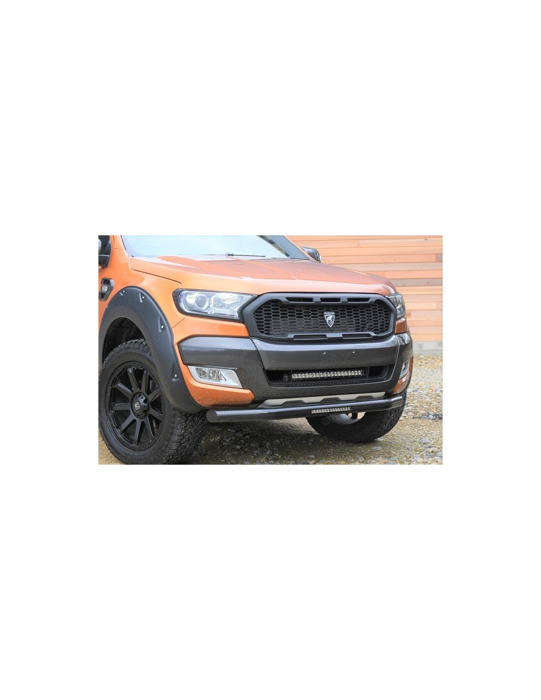 Schwarze Ford Ranger Stoßstange 2012-2022