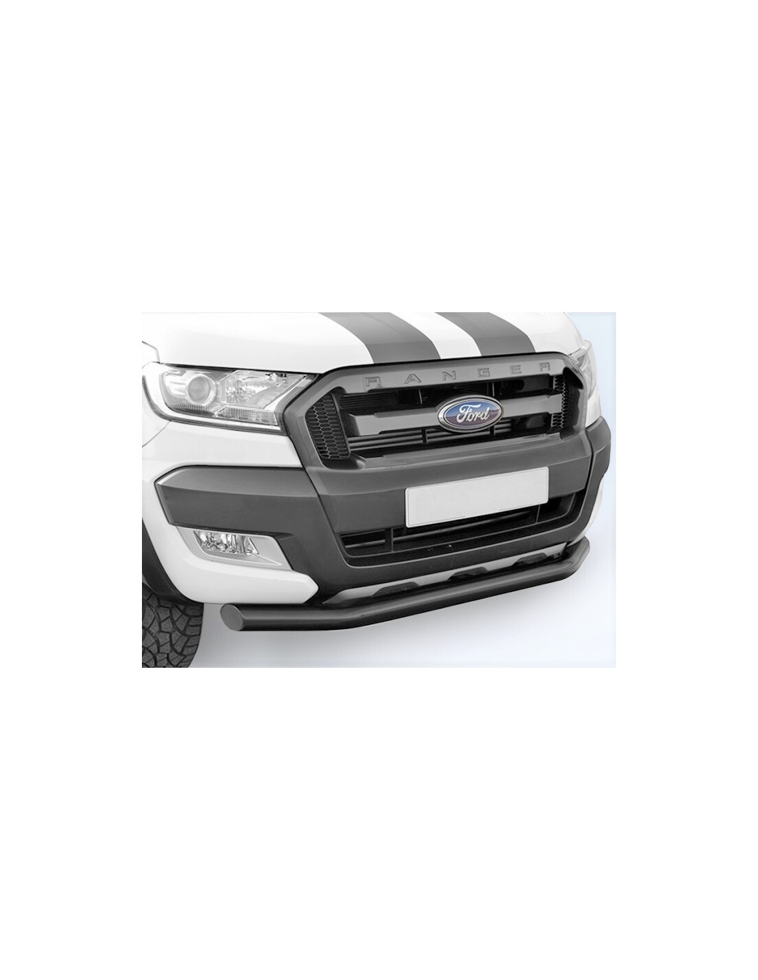 Barre de pare-choc noir Ford Ranger 2012-2022