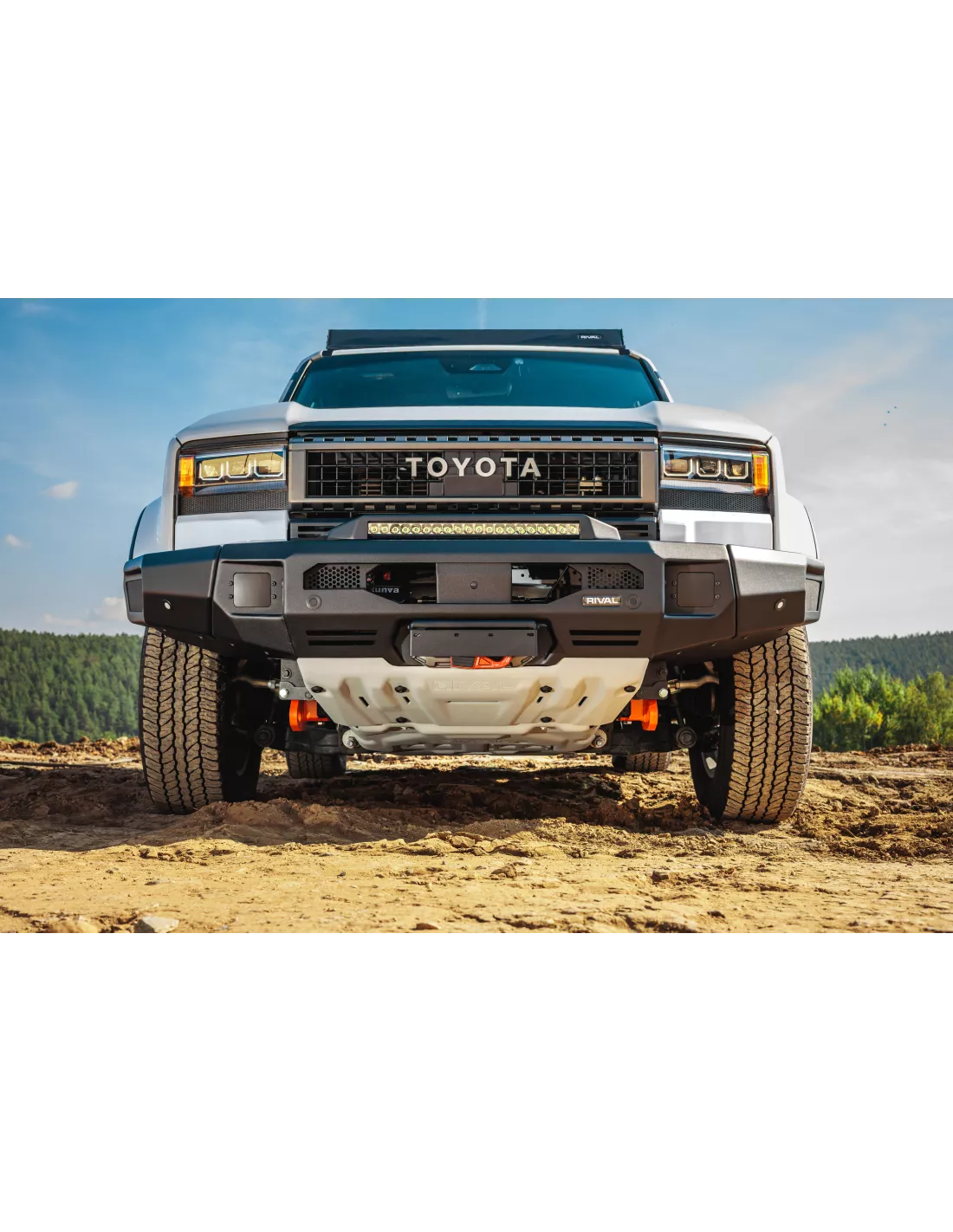 BUMPER FRONT RIVAL TOYOTA LC250 2024 - (USAGE COMPETITION)