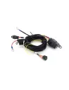 KIT DE CÂBLAGE UNE LAMPE (4-BROCHES, DEUTSCH DT, 12V)