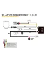 KIT DE CÂBLAGE UNE LAMPE (4-BROCHES, DEUTSCH DT, 12V)