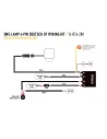 KIT DE CÂBLAGE UNE LAMPE (4-BROCHES, DEUTSCH DT, 12V)