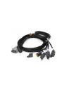 KIT DE CÂBLAGE QUATRE LAMPES AVEC CONNECTEUR DT04-08 (4-BROC