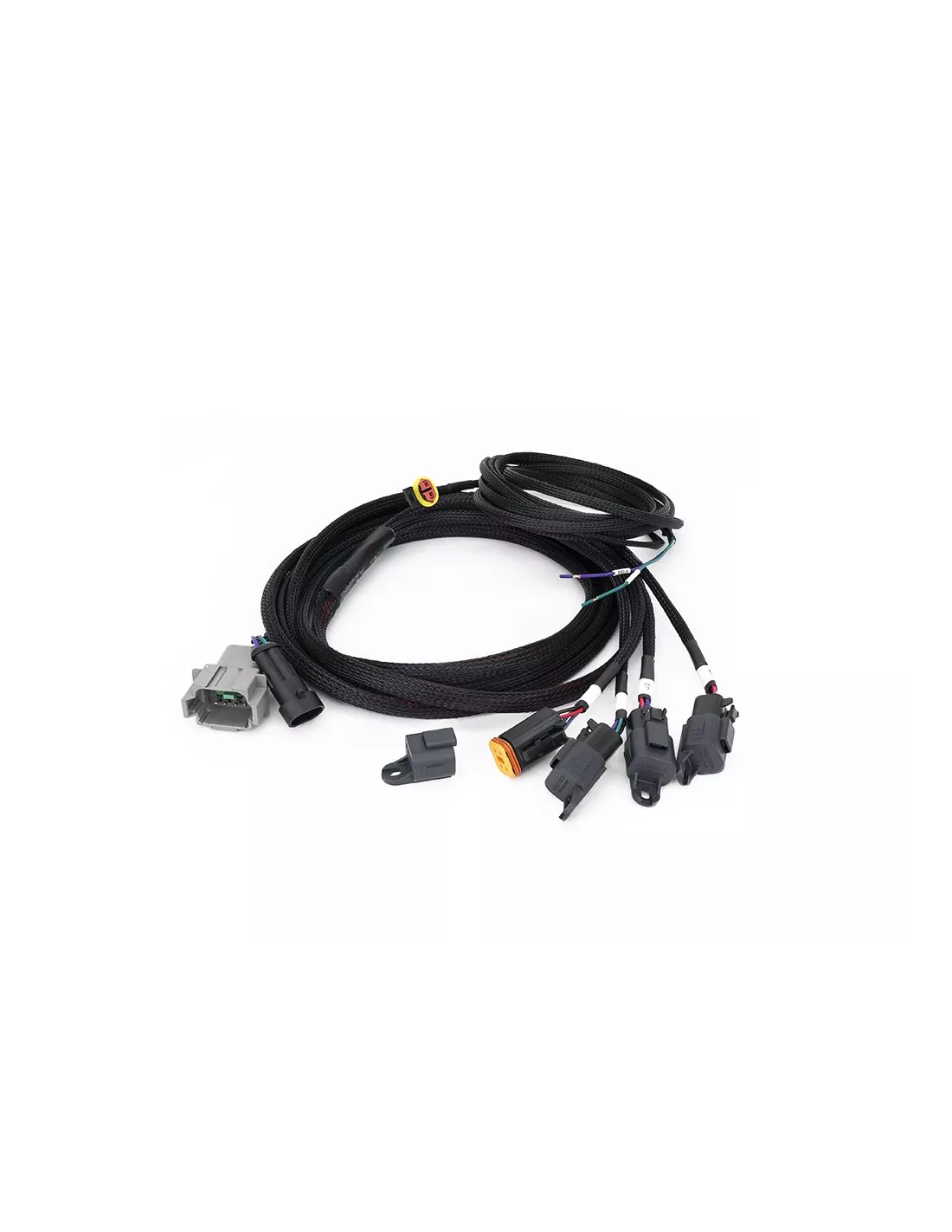 KIT DE CÂBLAGE QUATRE LAMPES AVEC CONNECTEUR DT04-08 (4-BROC