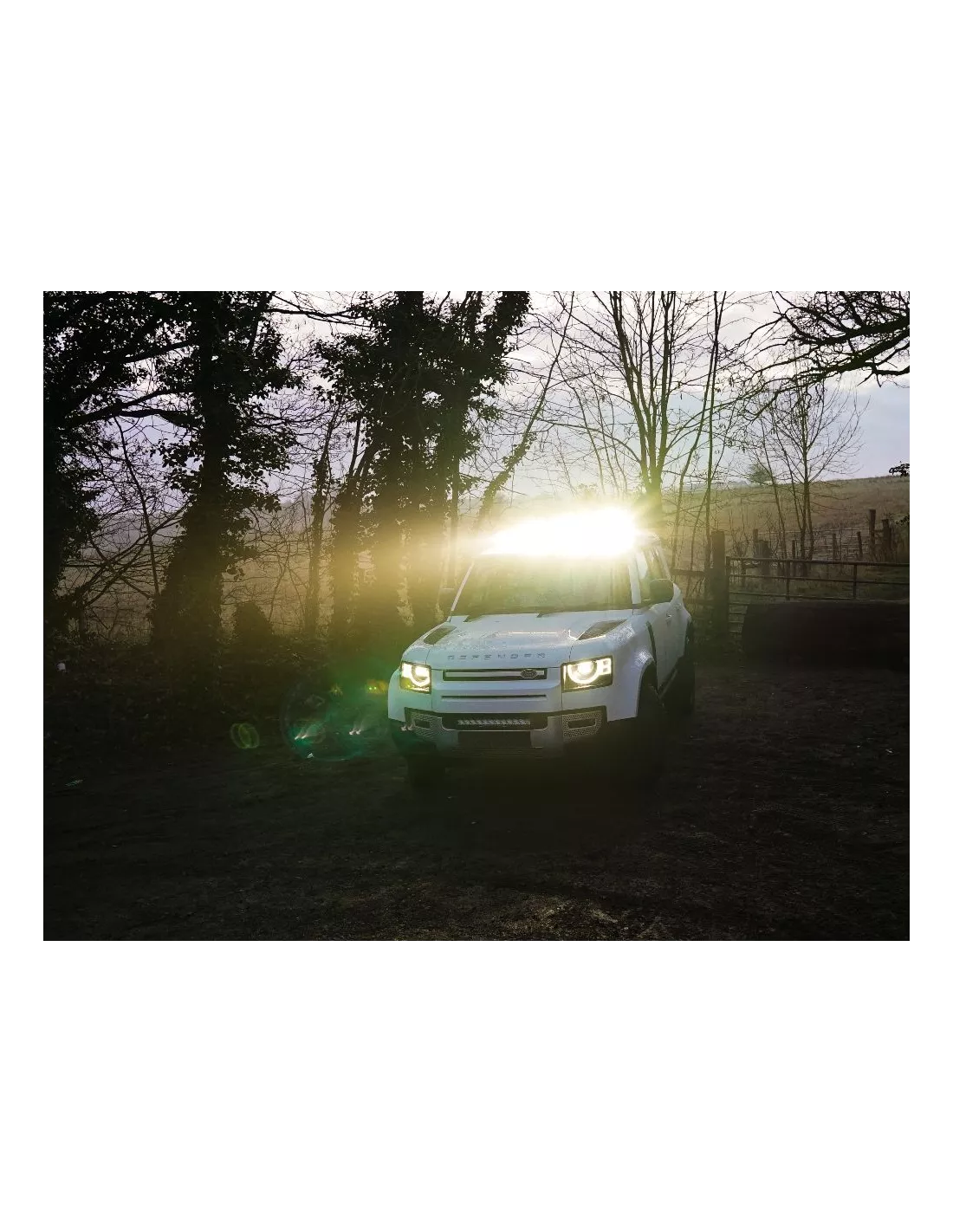 KIT MONTAGE TOIT LR DEFENDER 2020+ - H 60mm - Linear 42
