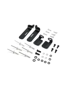 SUPPORT DE PLAQUE D'IMMATRICULATION LAZER (GLIDE)