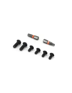 KIT DE FIXATION ANTIVOL (SUPPORT DE PLAQUE D'IMMATRICULATION