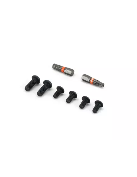 KIT DE FIXATION ANTIVOL (SUPPORT DE PLAQUE D'IMMATRICULATION