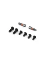 KIT DE FIXATION ANTIVOL (SUPPORT DE PLAQUE D'IMMATRICULATION