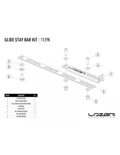 BARRE DE STABILISATION LAZER (GLIDE) 2