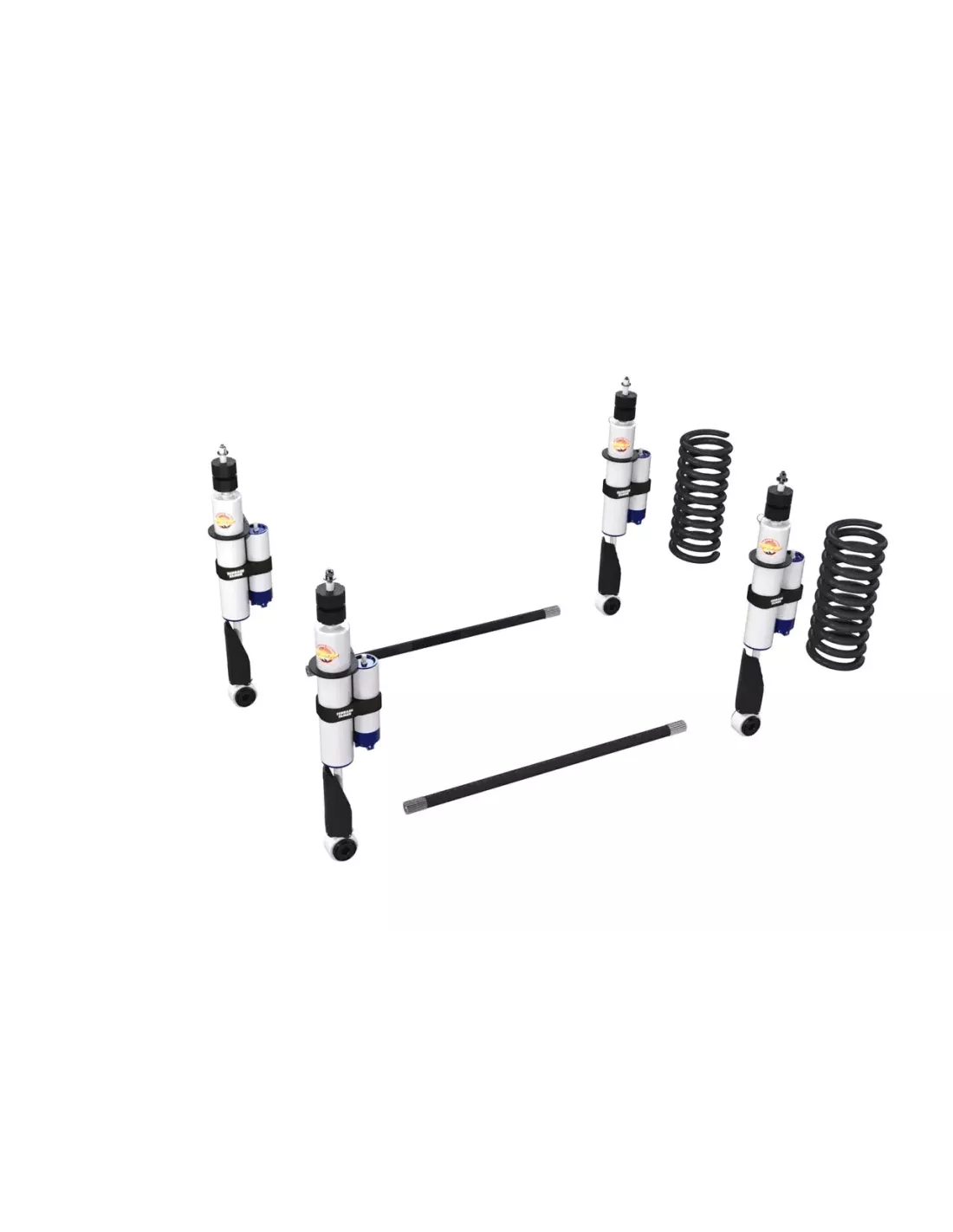 Kit Suspension réglable LandCruiser 100 Series Terrain Tamer