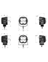 PHARE LED LAZER UTILITY-45 Gen2 NOIR - FIXATION WIDE - ADR A