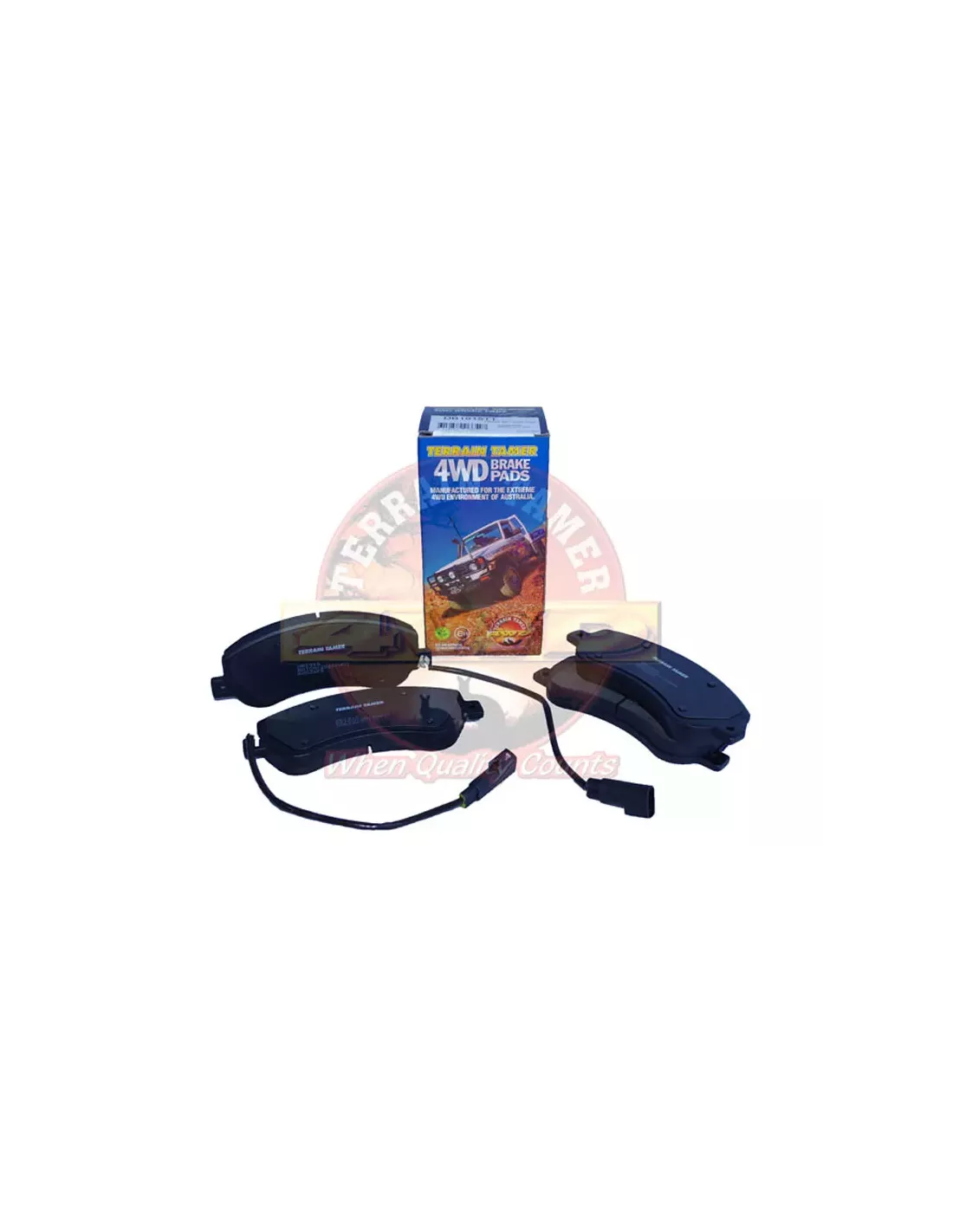 Jeu de plaquettes de frein avant Terrain Tamer 303 mm